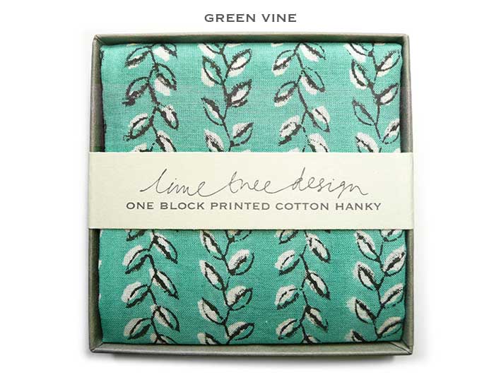 Block Print Handkerchiefs - Singles