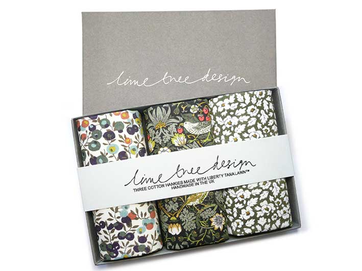 Liberty Handkerchiefs - Greengage