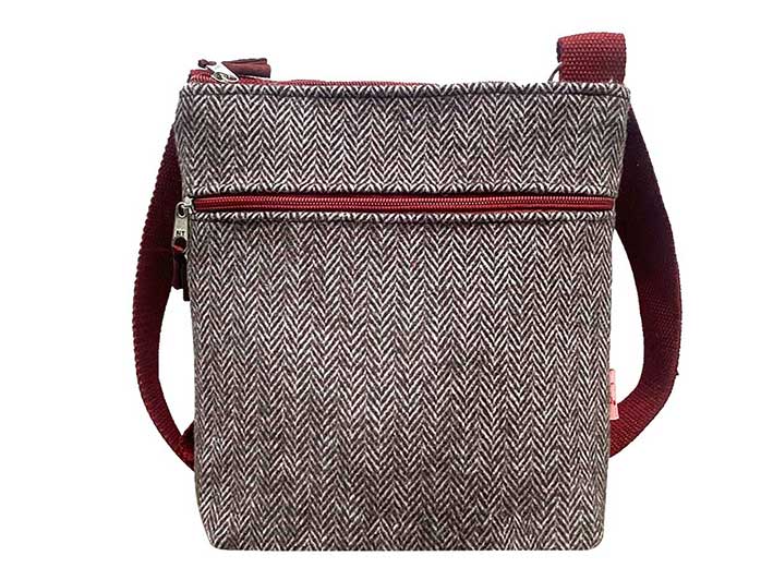 Messenger Bag - Oak Herringbone