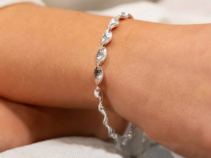 Silver Bracelet - Riptide