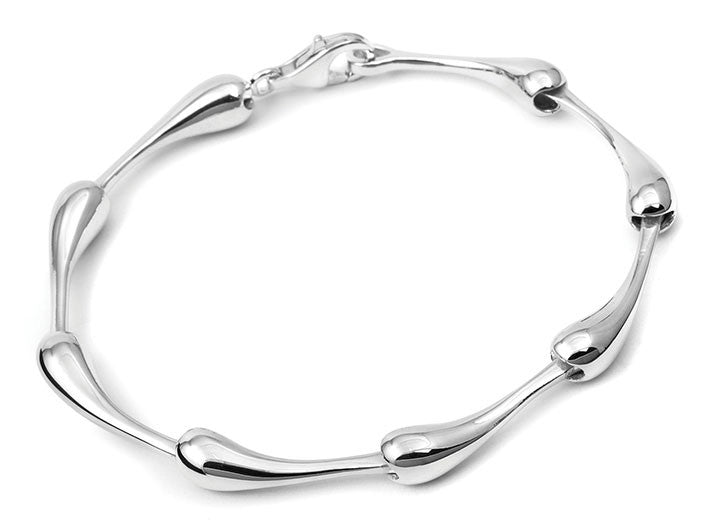 Silver Bracelet - Dew Drops