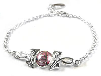 Silver Bracelet - Mackintosh Rose