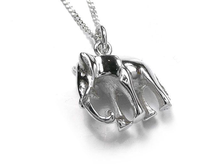 Silver Pendant - Elephant