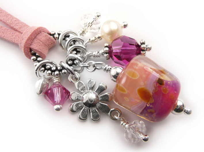Lampwork Glass Cluster Pendants - our design process