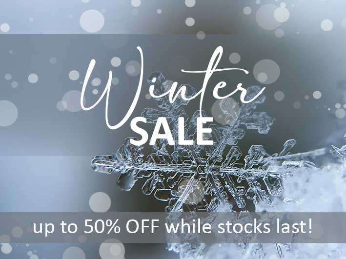 Winter Sale Now On - Save up to 50%