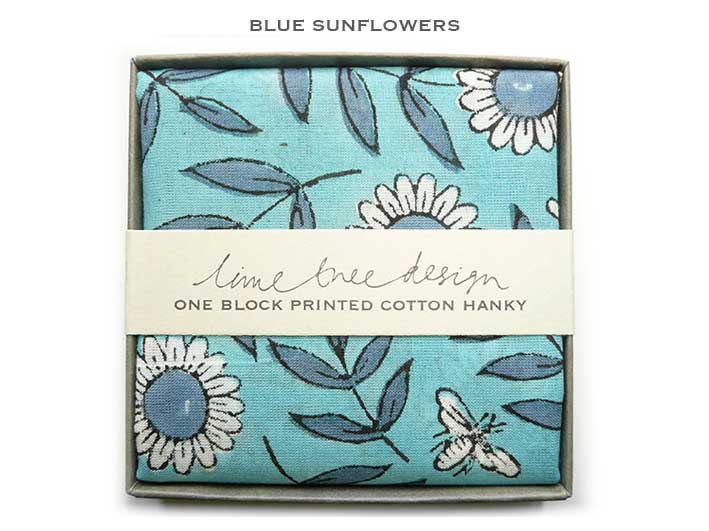 Block Print Handkerchiefs - Singles