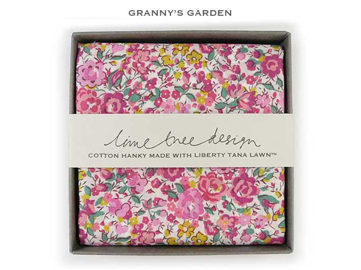 Liberty Handkerchiefs - Singles - Pinks