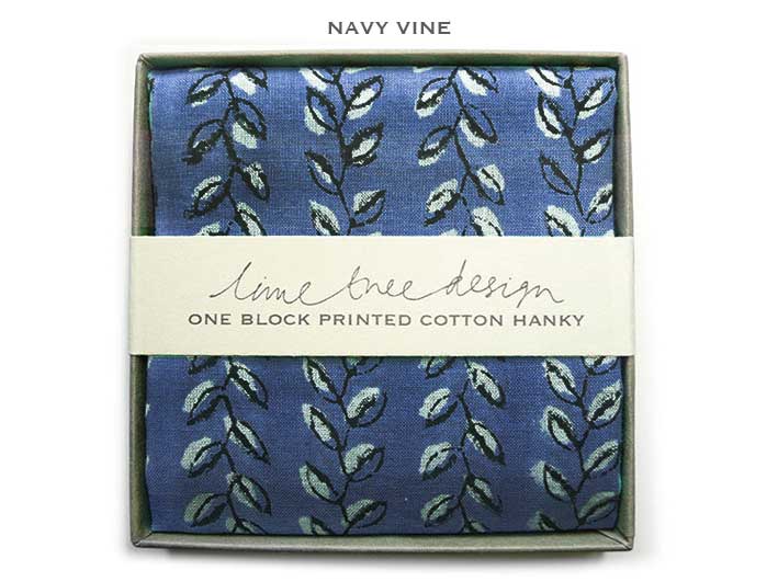 Block Print Handkerchiefs - Singles