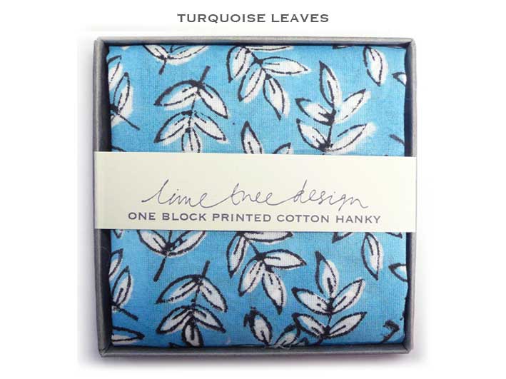 Block Print Handkerchiefs - Singles