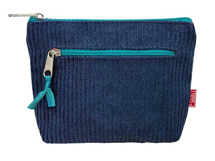 Cord Purse - Navy