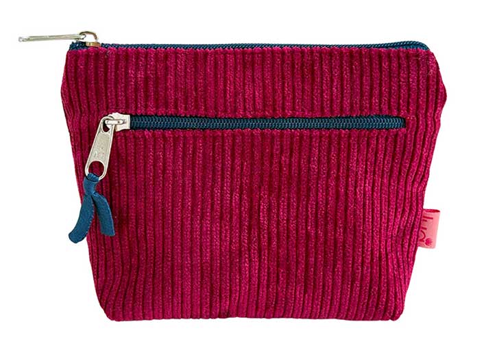 Purse - Red Corduroy