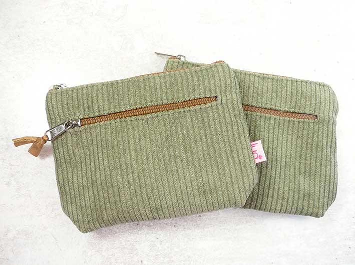 Cord Purse - Sage