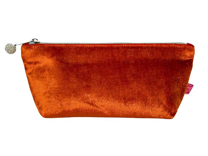 Cosmetic Bag - Velvet Orange