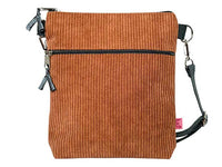 Cross Body Purse - Camel Corduroy
