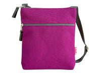 Cross Body Bag - Cerise Canvas