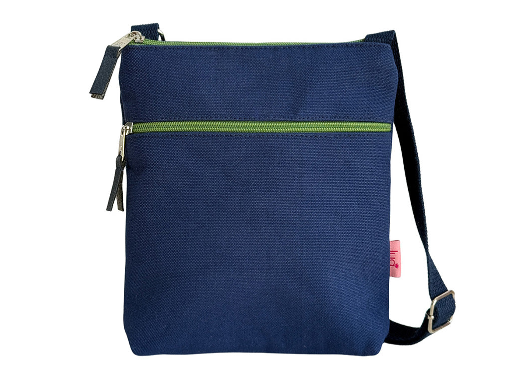 Cross Body Bag - Navy Canvas