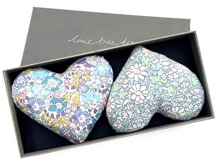 Liberty Lavender Hearts - Sentimental