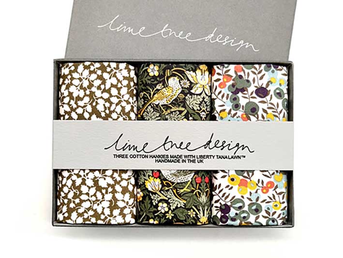 Liberty Handkerchiefs - Greengage