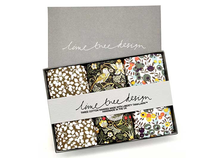 Liberty Handkerchiefs - Greengage