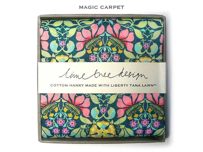 Liberty Handkerchiefs - Singles - Greens