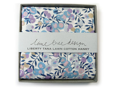 Liberty Handkerchiefs - Mauve Berries