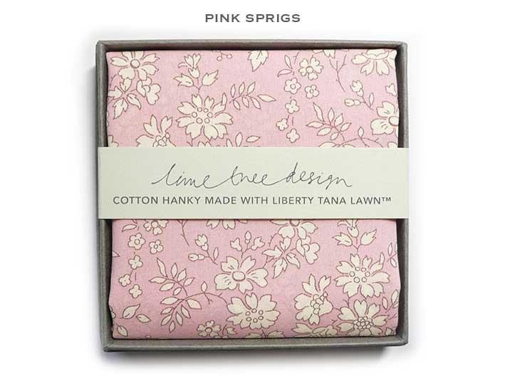 Liberty Handkerchiefs - Singles - Pinks