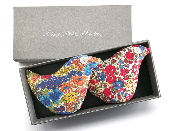 Liberty Print lavender filled birds