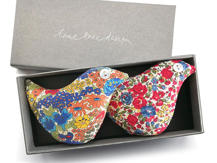 Liberty Print lavender filled birds