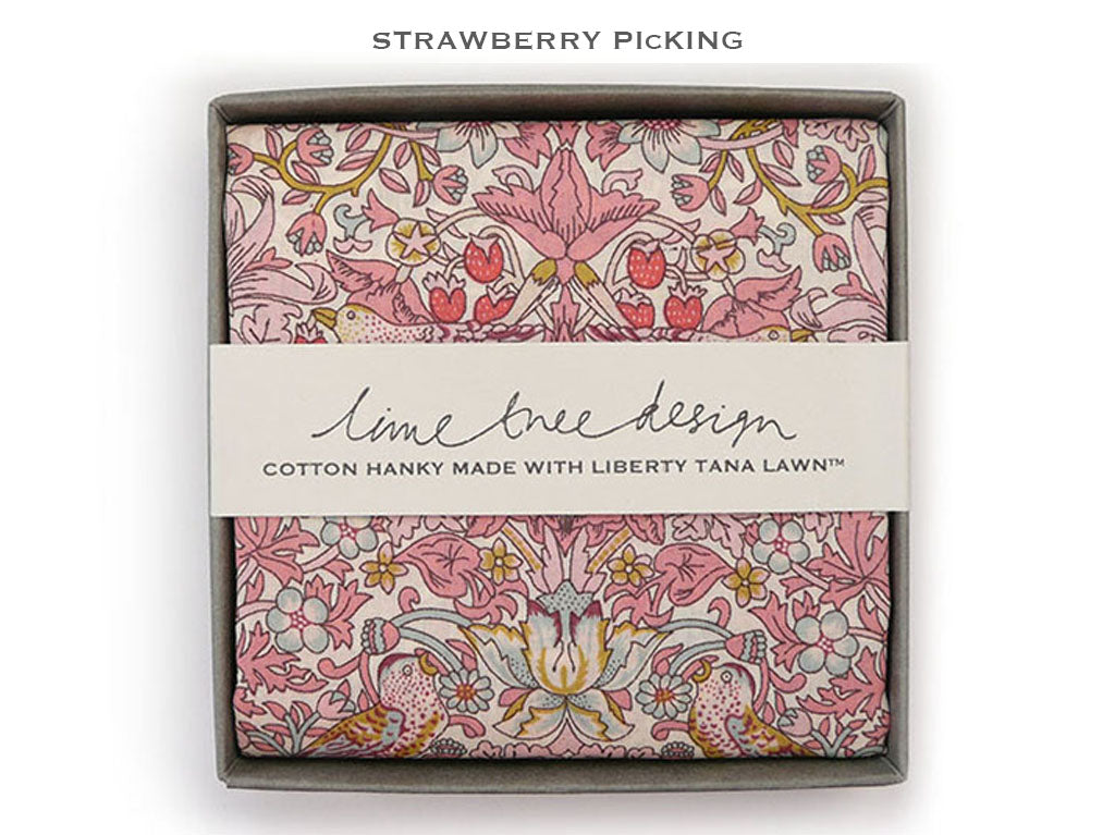 Liberty Handkerchiefs - Singles - Pinks