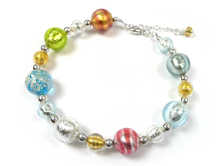 Murano Glass Bracelet - Confetti