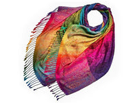 Pashmina - Rainbow Paisley