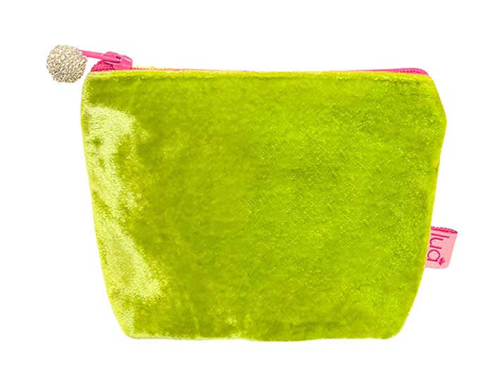 Purse - Velvet Lime Small