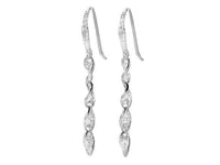 Silver Earrings - Riptide