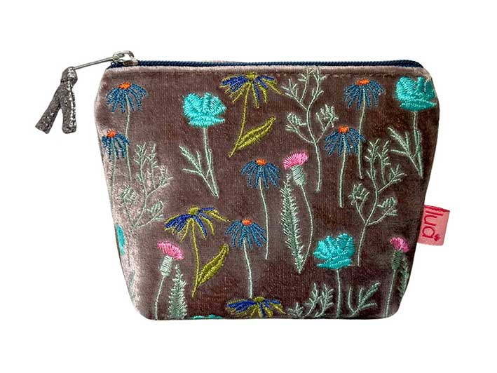 Velvet Purse - Meadow Small