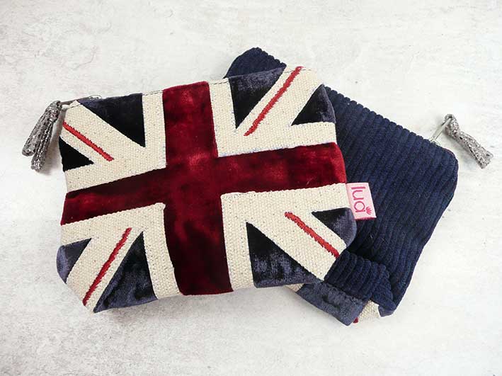 Velvet Purse - Union Flag Small