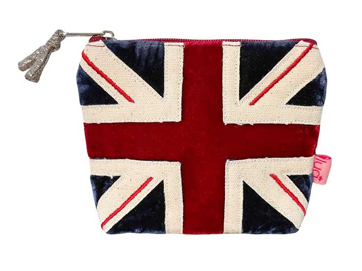Velvet Purse - Union Flag Small