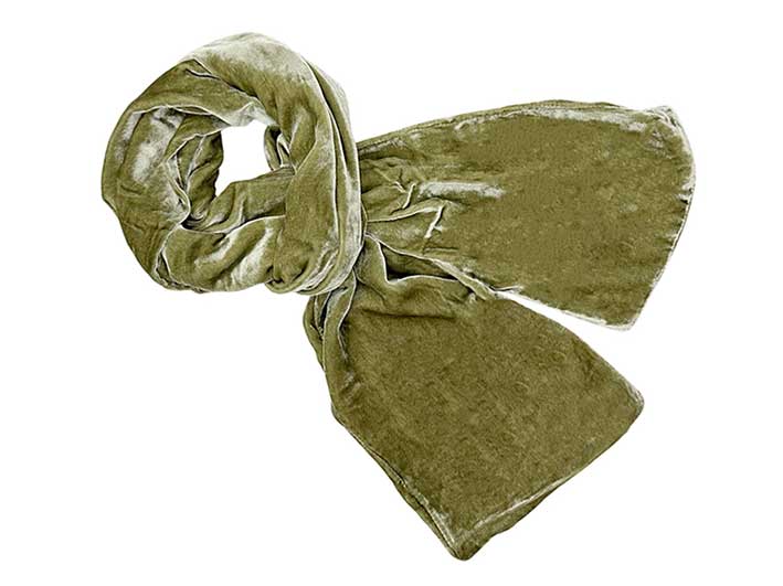 Velvet Scarf - Fennel