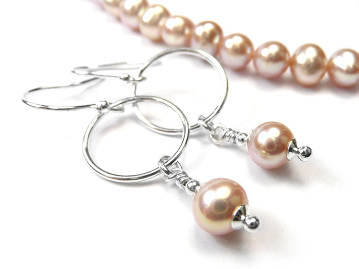 Freshwater Pearl Earrings - Angelina