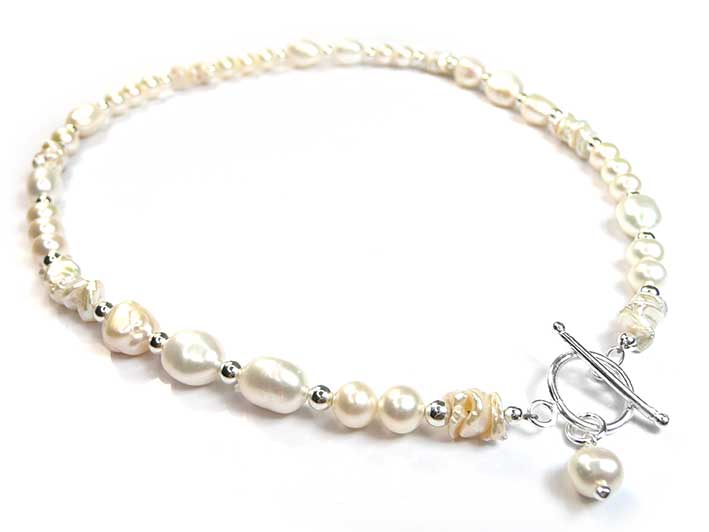 Freshwater Pearl Necklace - Mila