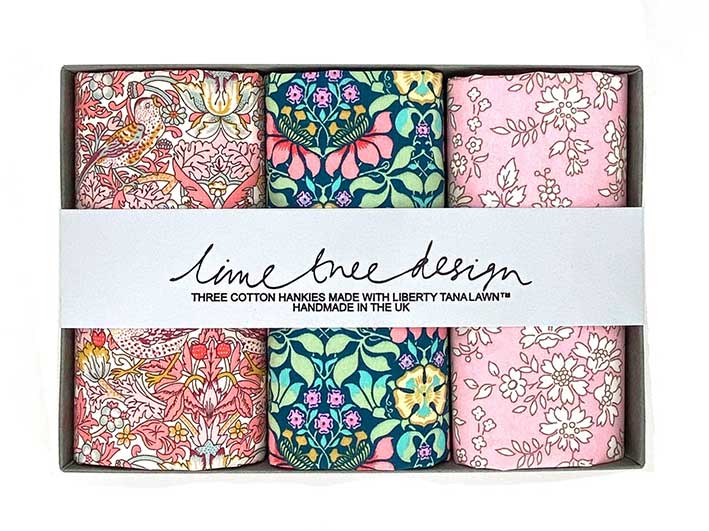 Liberty Handkerchiefs - Garden Party