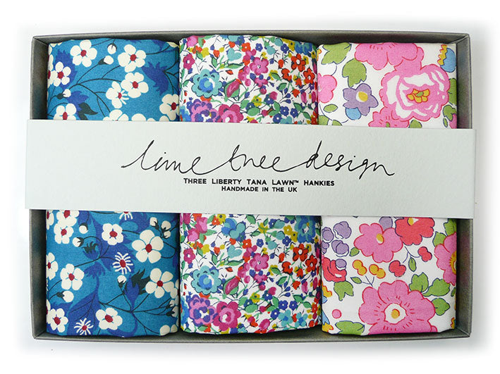 Liberty Handkerchiefs - Kensington Gardens
