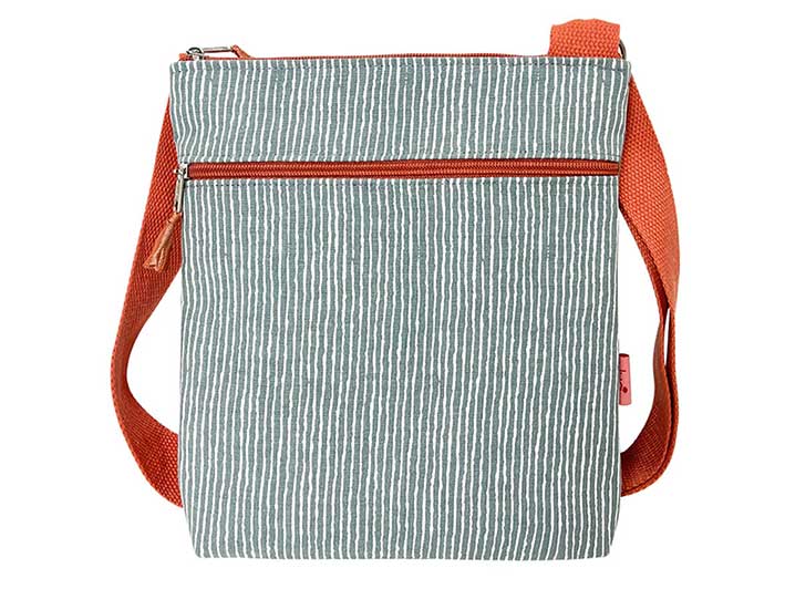 Messenger Bag - Grey Stripe