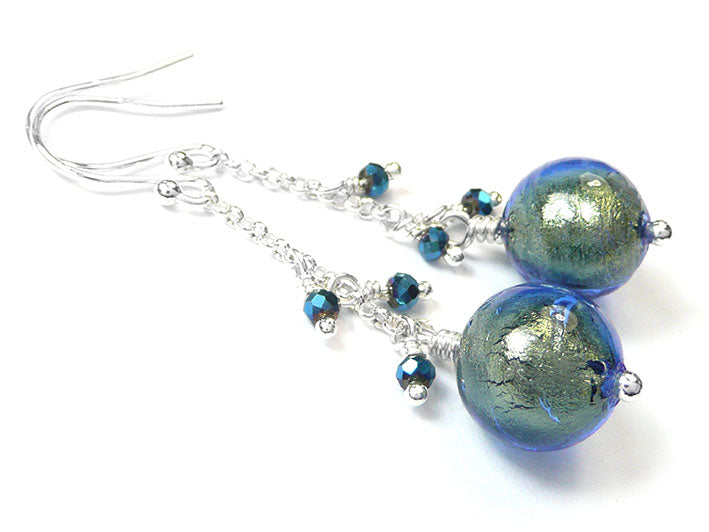 Murano Glass Bella Earrings - Bluino