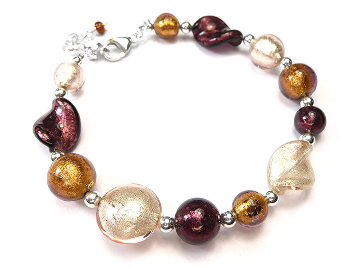 Murano Glass Bracelet - Multicolour