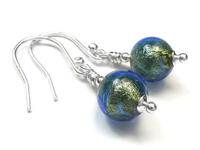 Murano Glass Earrings - Bluino