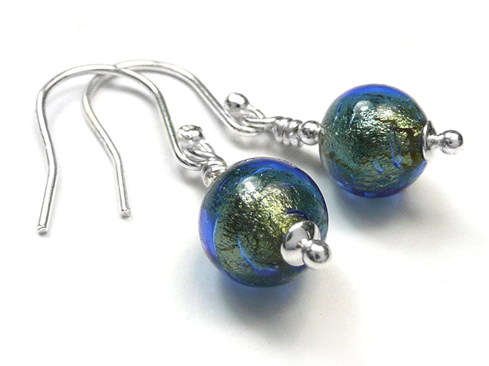 Murano Glass Earrings - Bluino