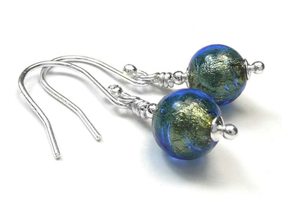 Murano Glass Earrings - Bluino