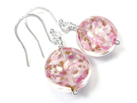 Murano Glass Lentil Earrings - Turkish Delight
