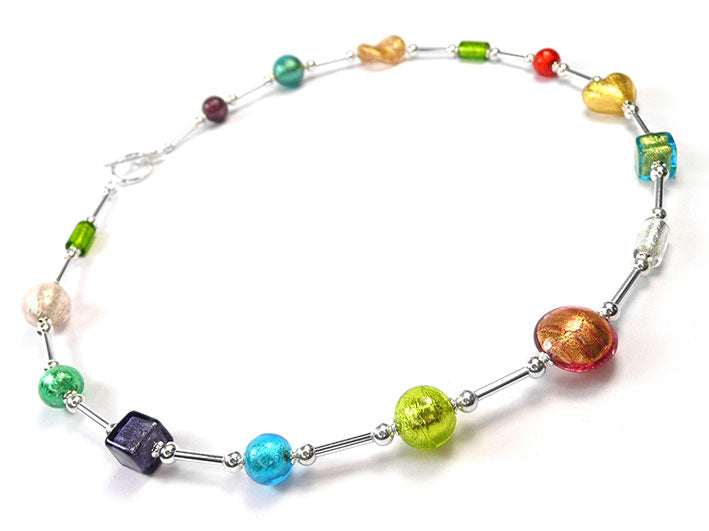 Murano Glass Necklace - Multicolour