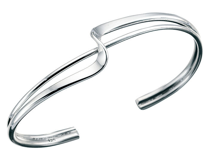 Silver Bangle - Crossover